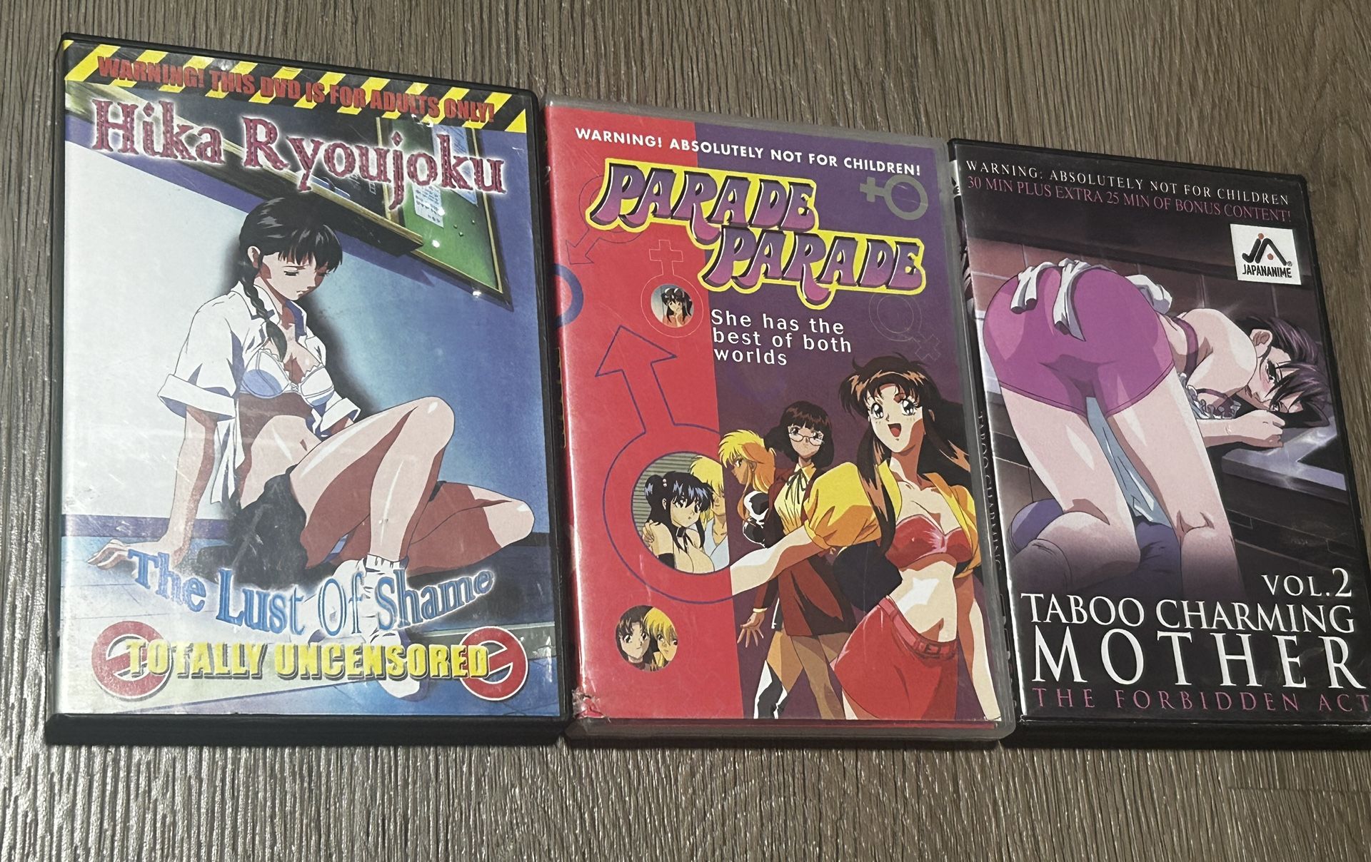 RARE ANIME DVD HENTAI HELLO KITTY ADULT 18 +