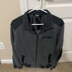 Ogio Full Zip Black/Charcoal Jacket Large 