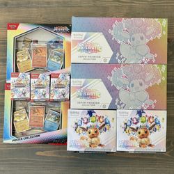 Pokemon Prismatic Evolutions - Booster Bundles, Super Premium Collections, Posters and ETBs