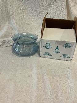 Partylite Moon Shadow Glass Bowl
