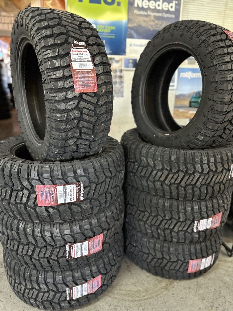 33 1250 20 new RT tires