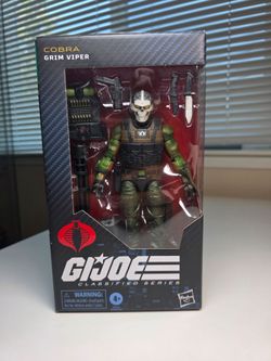 Hasbro GI Joe Classified Series Cobra Grim Viper Action Figure