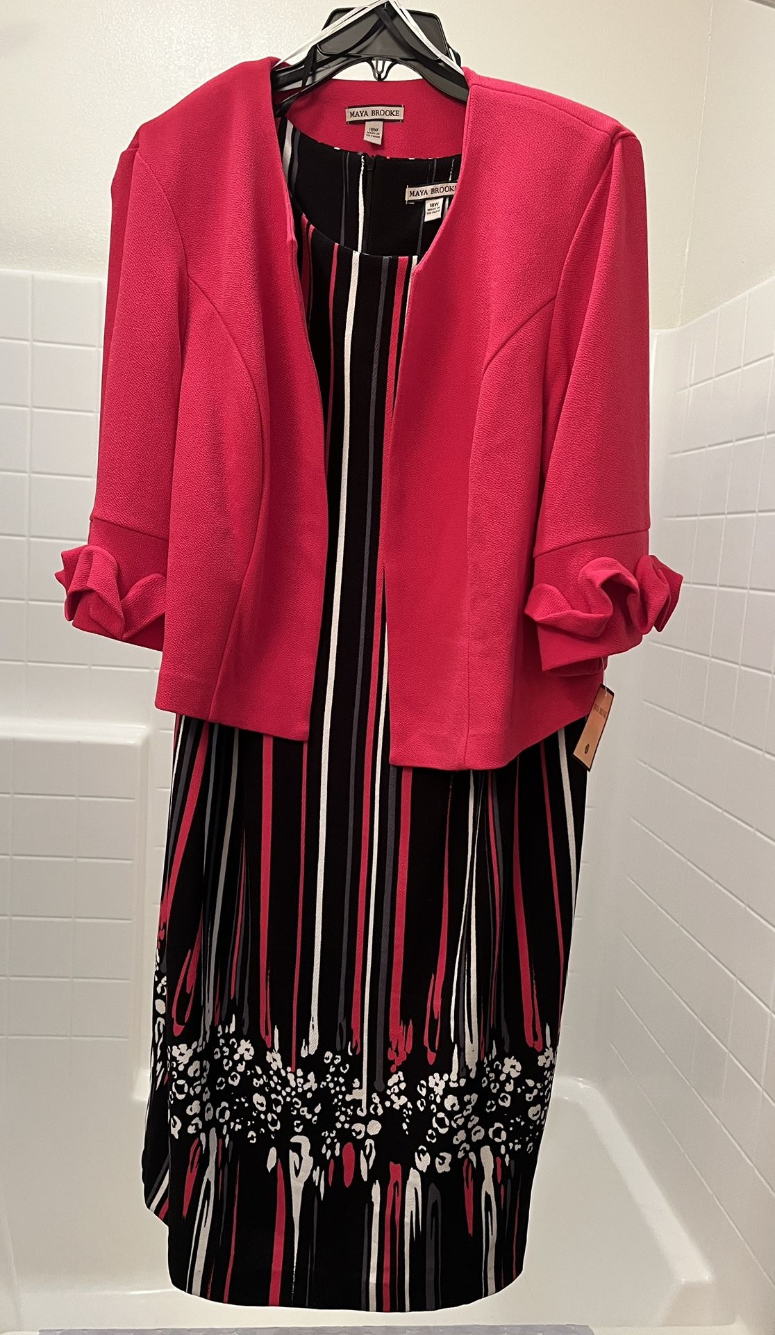 Maya Brooke Jacket Dress size 18W