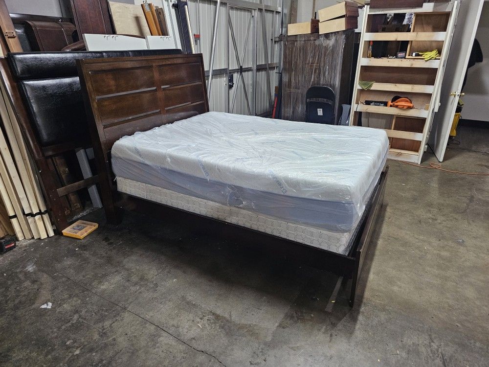 Queen Bed And Mattress