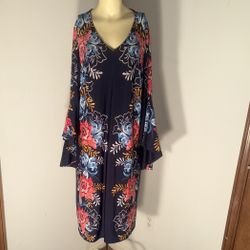MSK Floral Dress 