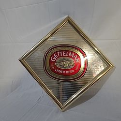 Geettleman Lager Beer Sign / Mirror