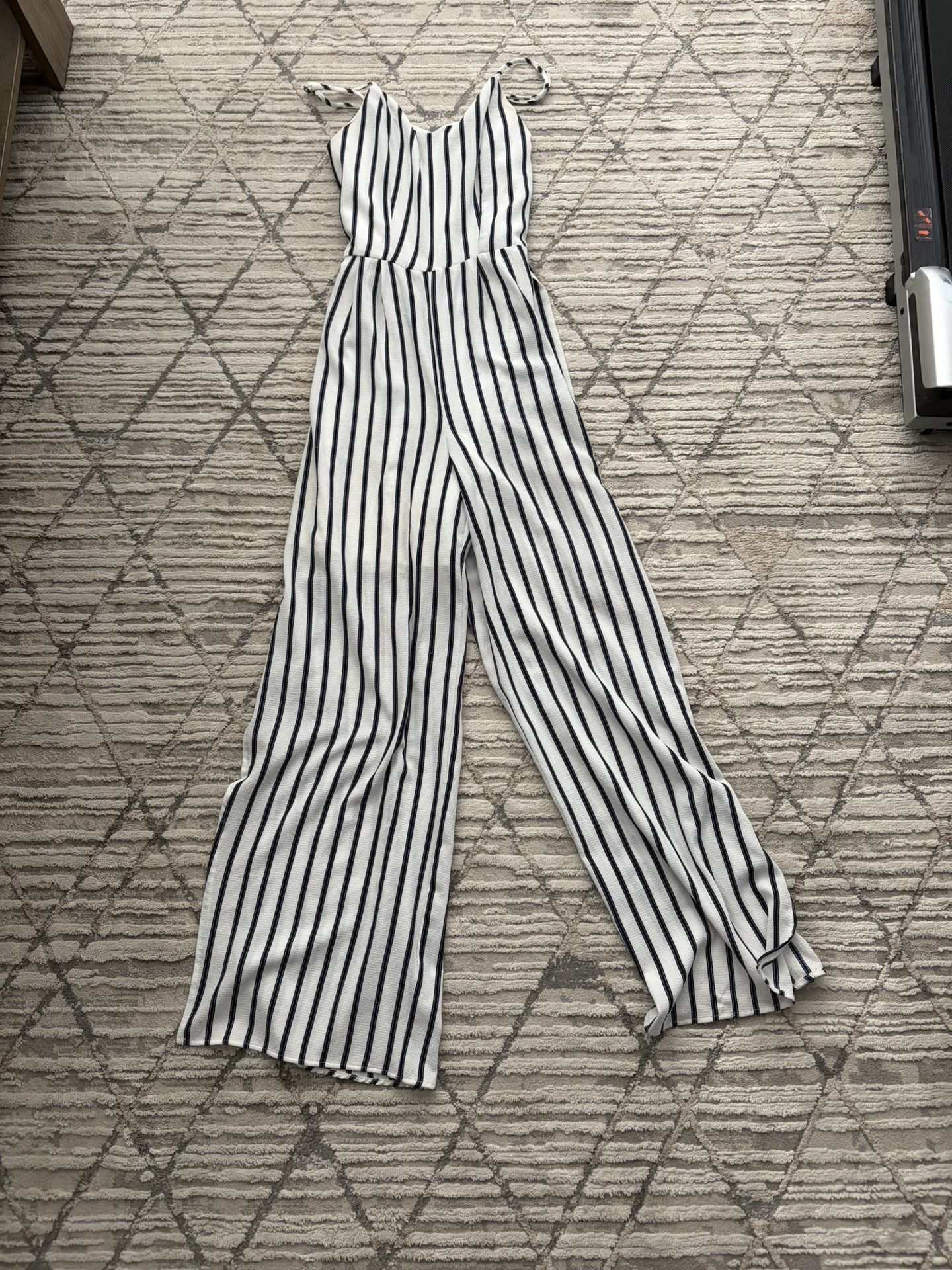 Women’s Striped Jumpsuit Romper