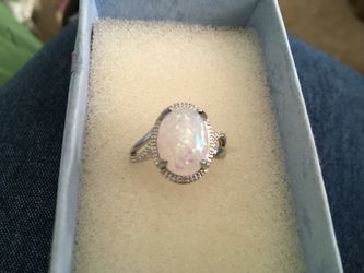 925 opal rings