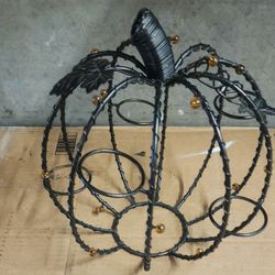 Pumpkin Candle Holder 12" X 10"