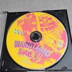 Nintendo Wii Wario Land Shake It Game (Tested)