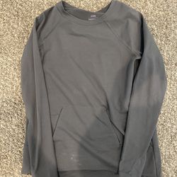 Gray Workout Sweatshirt