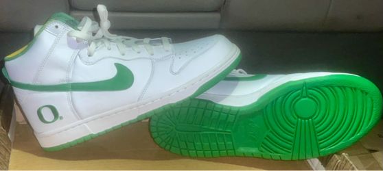 Rare Oregon Ducks Nike Dunk Highs Iconic “O” Logo $180 OBO