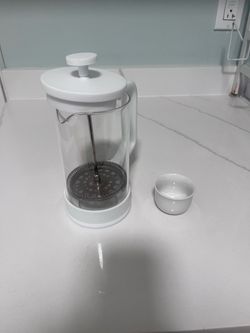 White French Press
