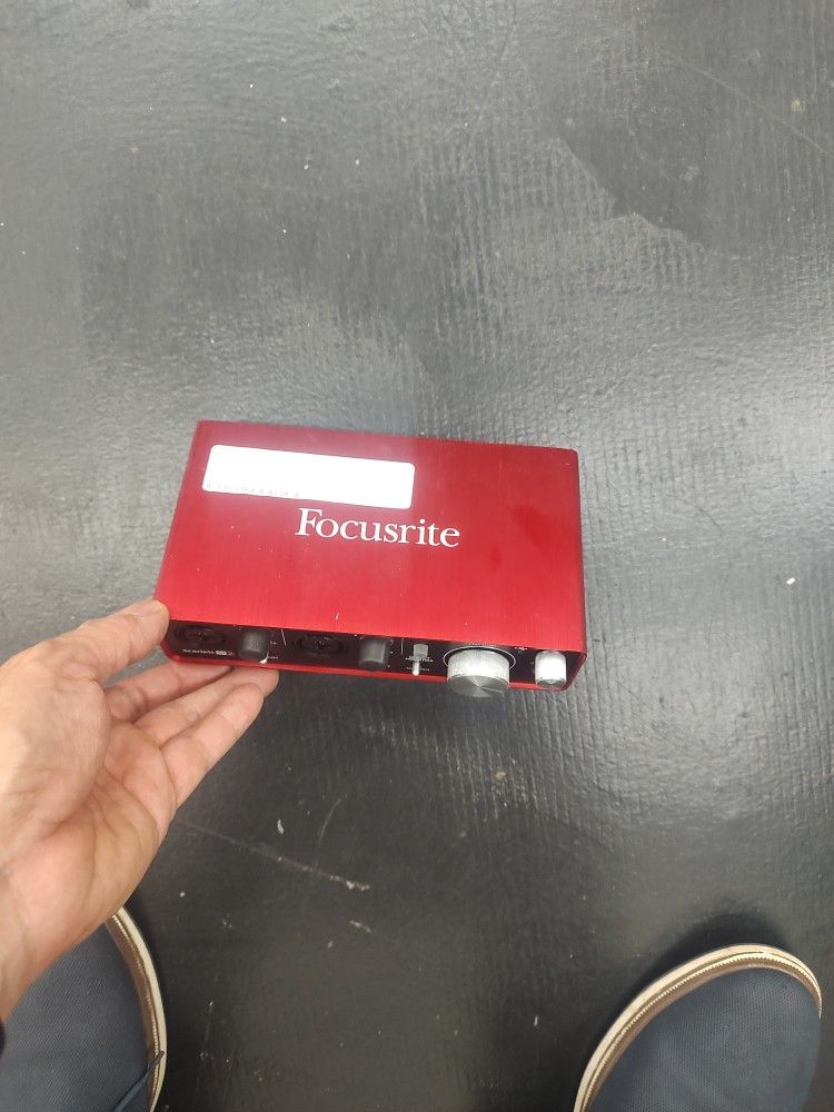 Focusrite Interface For Music Mix