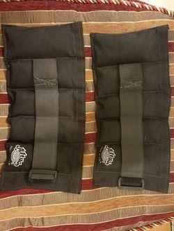 Adjustable ankle weights; Atlus; 2 1/2 lbs per item; good condition   - $15