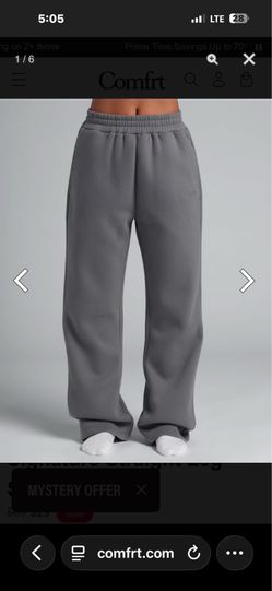 Comfrt Straight leg sweat pants