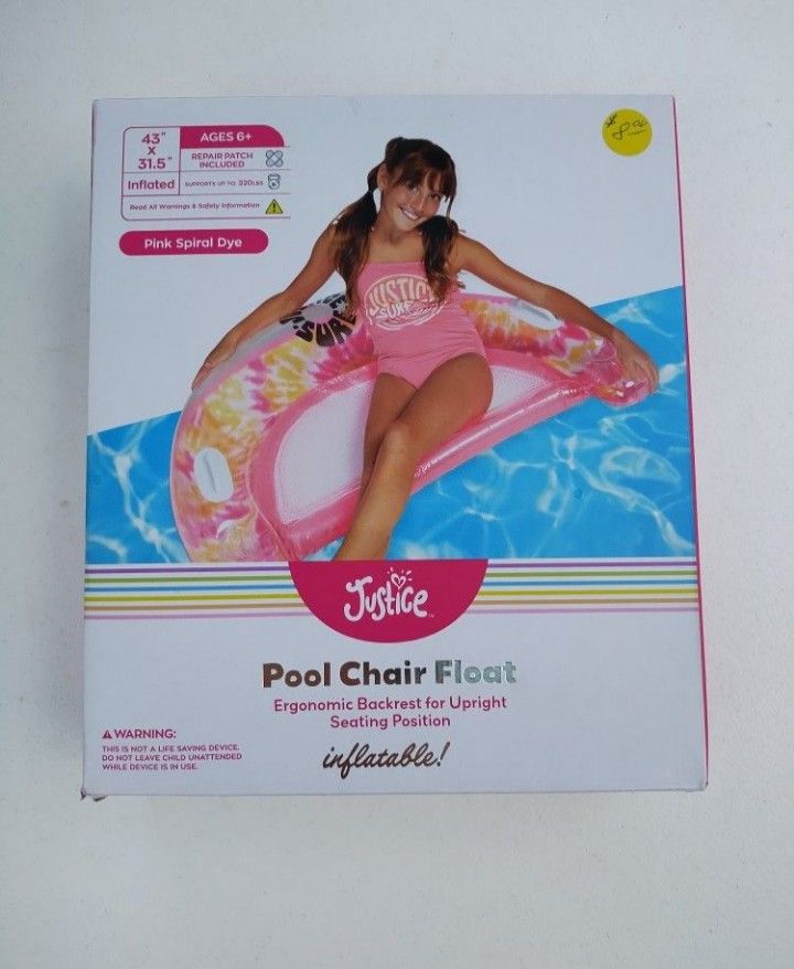 Justice Pool Chair Float