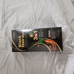 BLACK Hair Dye Shampoo