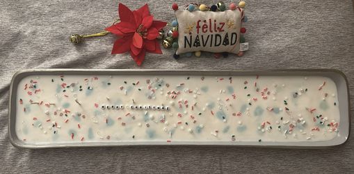 Christmas Candle Centerpiece 