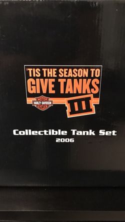 2006 Harley Davidson Collectible Tanks