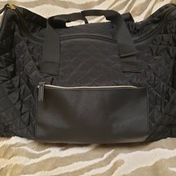 NEW - Black Quilted Bag
