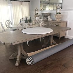 Hooker Furniture Corsica Rectangle Pedestal Dining Table 5180-75206
