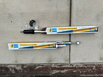 5100  Bilstein front shocks + 1.5 “add a leaf” ICON rear kit