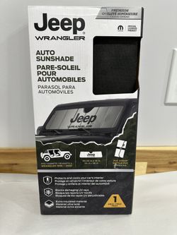Jeep Wrangler Auto Windshield Sun Shade Genuine Mopar Fits 1(contact info removed) Models