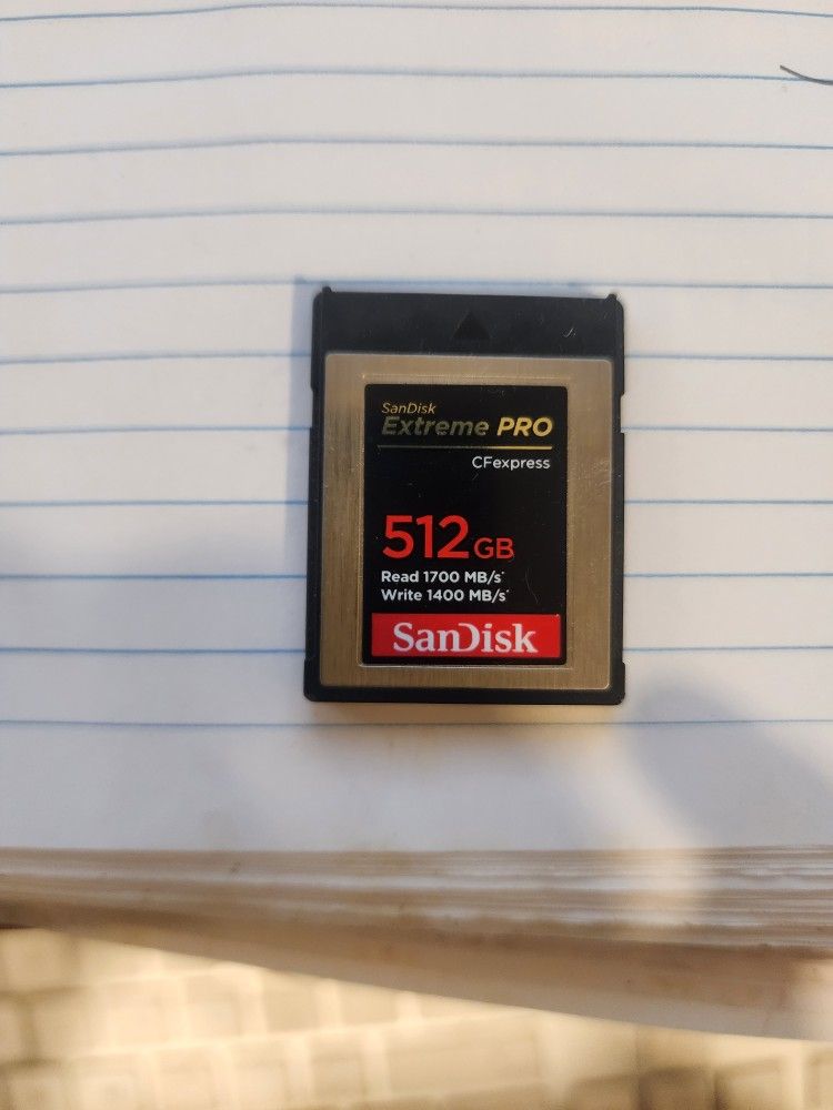 SanDisk Extreme Pro CFexpress Type B 512G