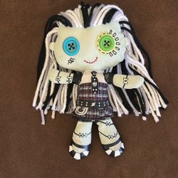 Vintage Monster High Frankie Stein Plush Rag Dol