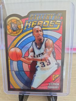 Nets Stephon Marbury  Die-Cut  Card