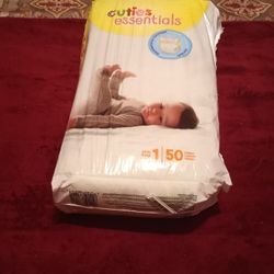 Cuties Essential  Pampers Size 1 