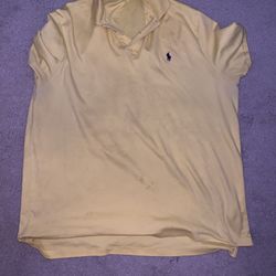 Yellow Ralph Lauren Polo XXL