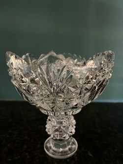 Vintage Cut Crystal Bowl