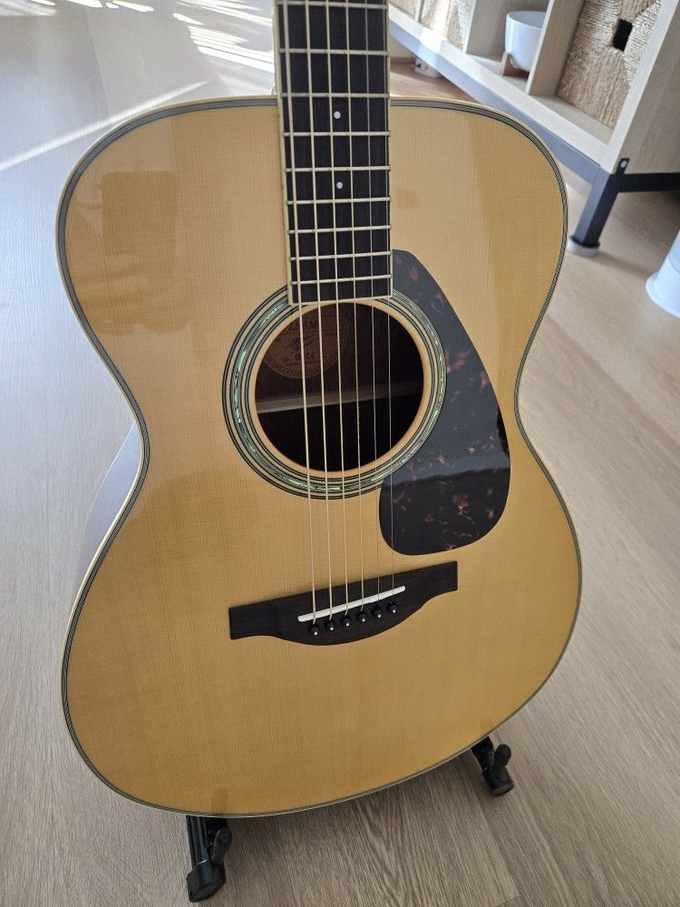 Yamaha LS6M ARE Acoustic Guitar (SRT Zero Impact Pickup) - Excellent Condition
