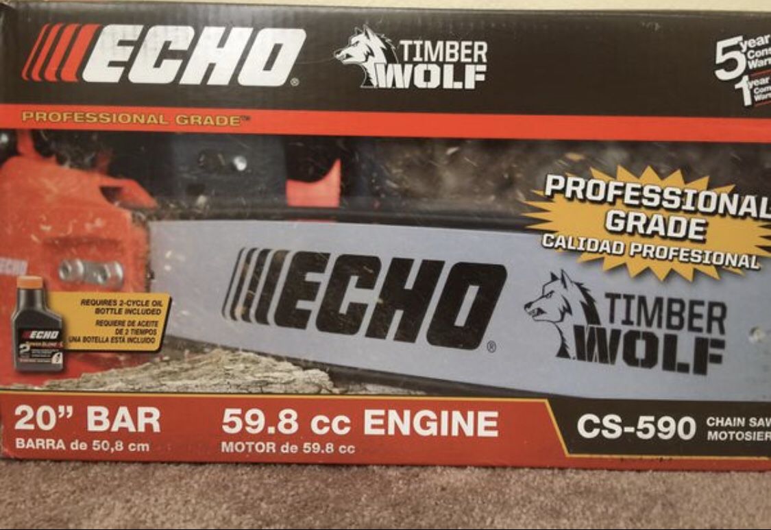 ECHO CHAINSAW 59.8 CC CS590