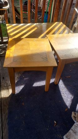 End Tables And Coffee Table