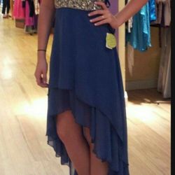 Blue Special Occasion Dress