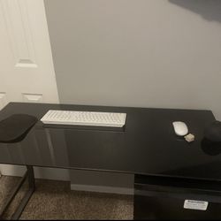 Glass Desk 