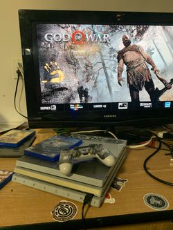 Ps4 Pro God Of War Edition With One Controller 
