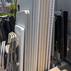 Heavy Duty Commercial Grade Folding Plastic Tables