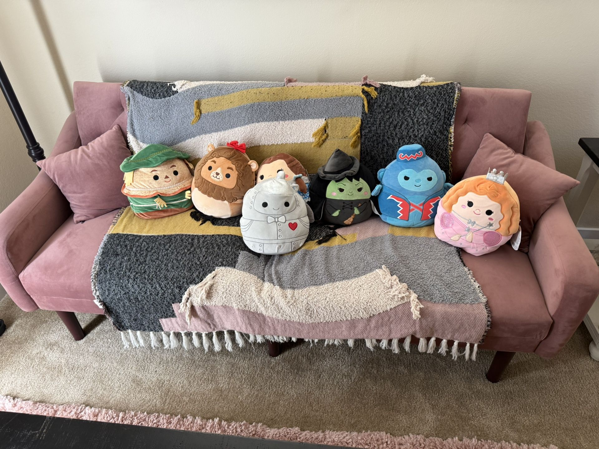Blush Futon Couch
