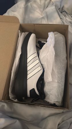 Adidas White and Black Sneakers men’s size 10.5