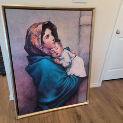 Madonna of the streets large canvas Art
