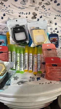 2 For $5 New Hand Sanitizer Case And Bottle And Spray 