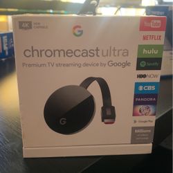 Chromecast Ultra 4k Streaming