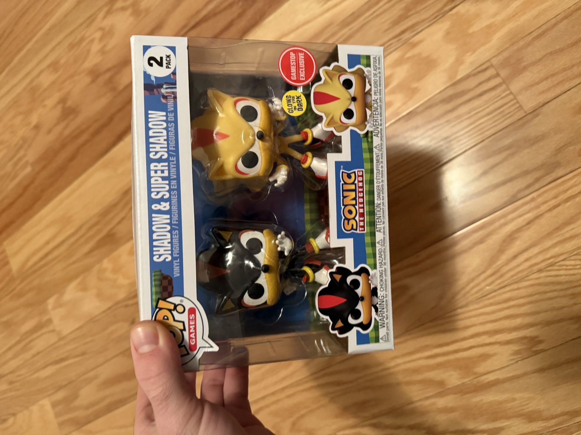 Shadow And Super Shadow Two Pack Funko Pop