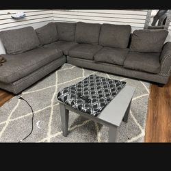 Moving Sale- Gray Sectional