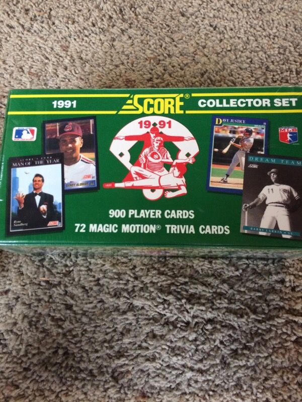 1991 Score Collector Set