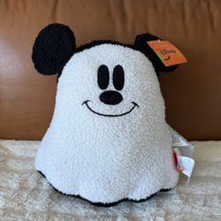 VIRAL Disney Mickey Mouse Ghost Super Soft Pillow Aldi Halloween 2026 NEW